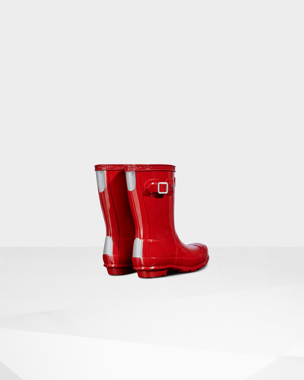 Galochas Hunter Criança Vermelhas - Original Little Gloss - 08GANDBCW